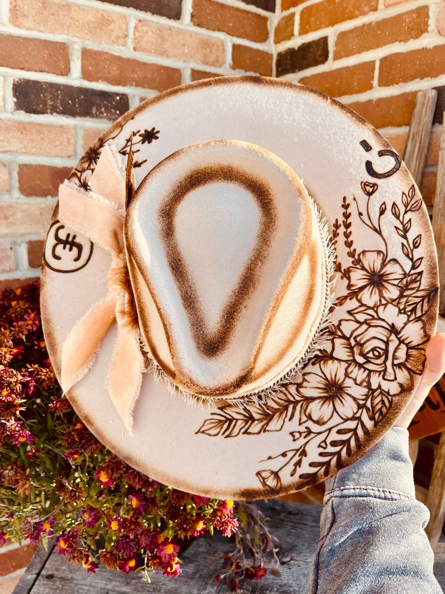 Branded Beauty- Hand Burned Hat