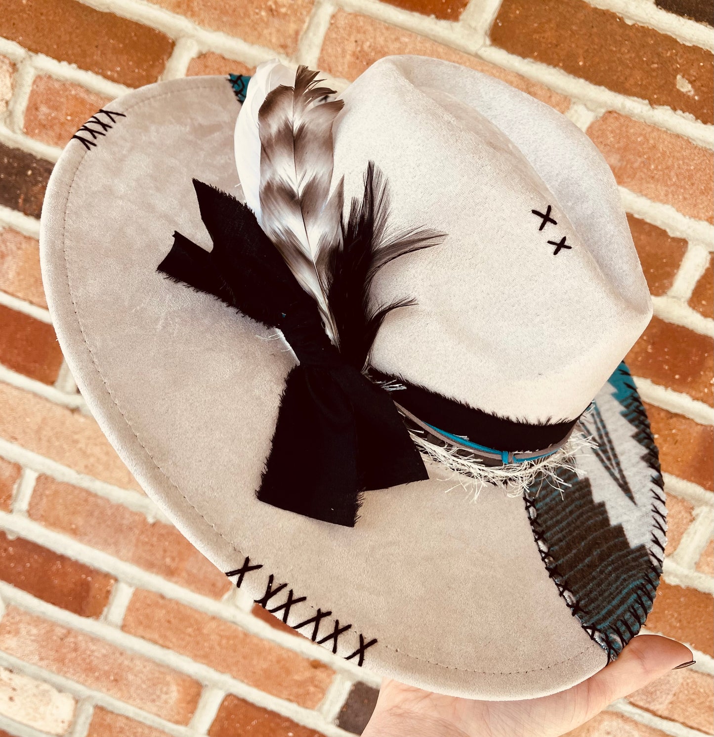 Oregon Trail - Hand Burned Hat