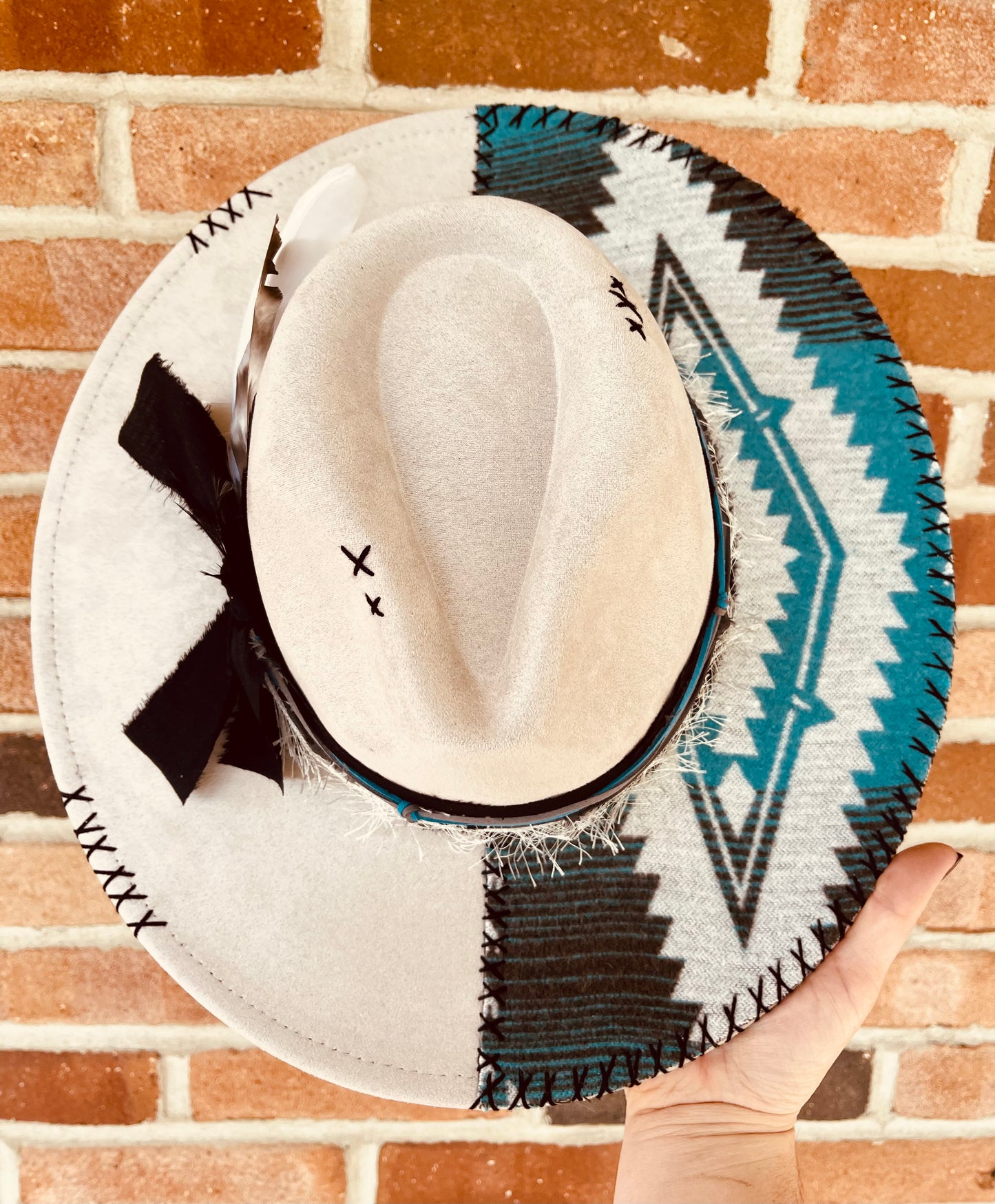 Oregon Trail - Hand Burned Hat