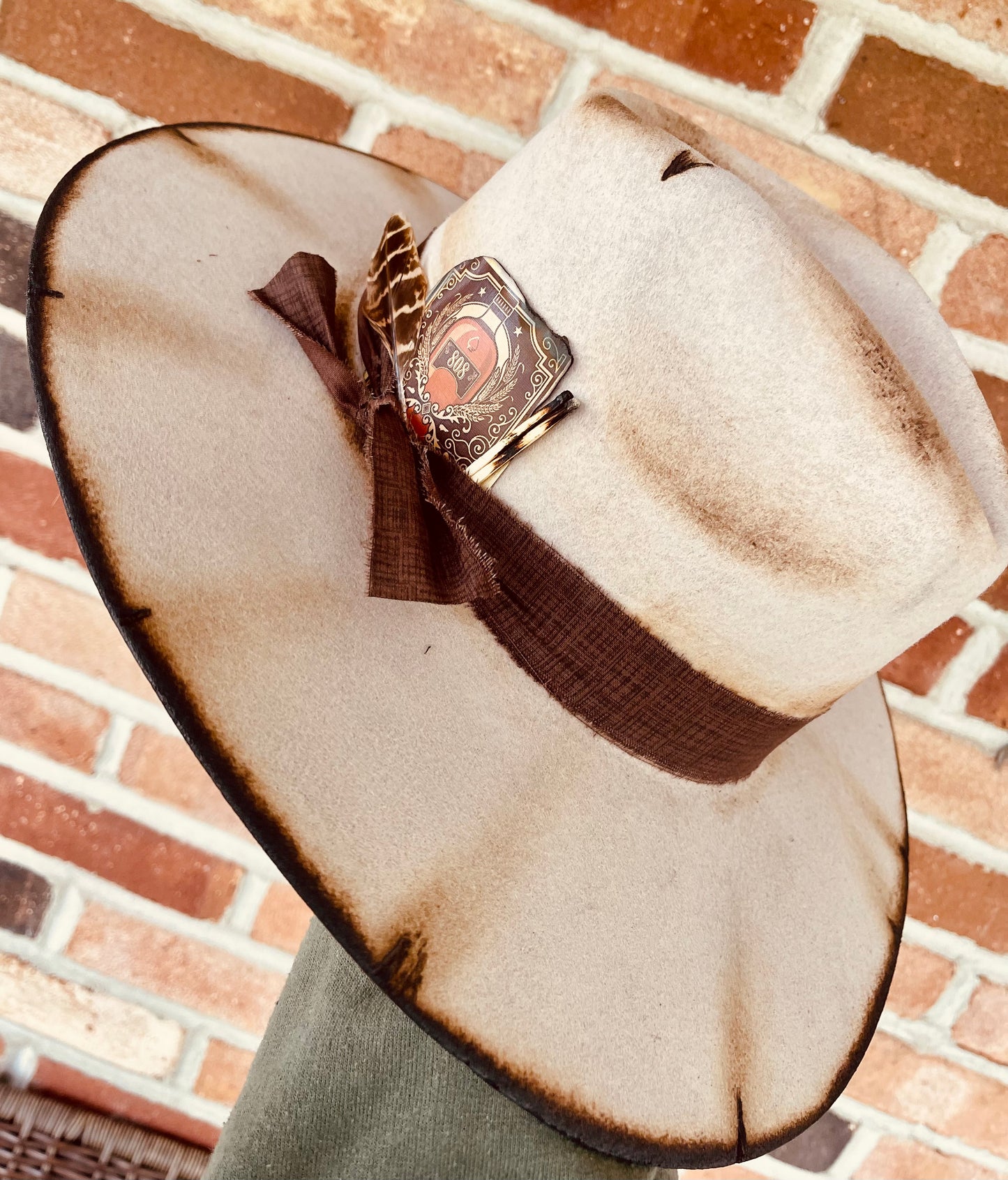 Canyon Drifter Hand Burned Hat