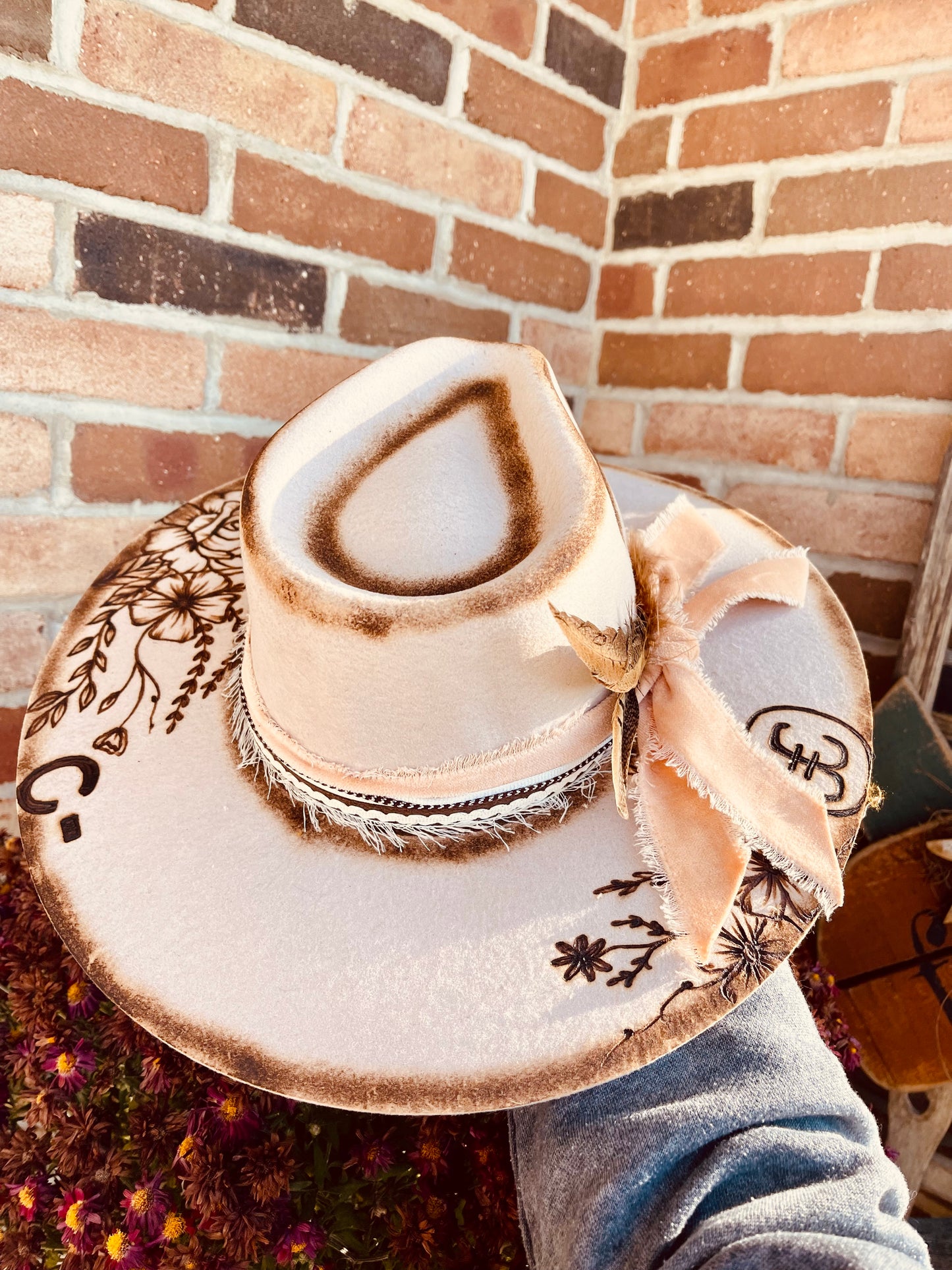 Branded Beauty- Hand Burned Hat