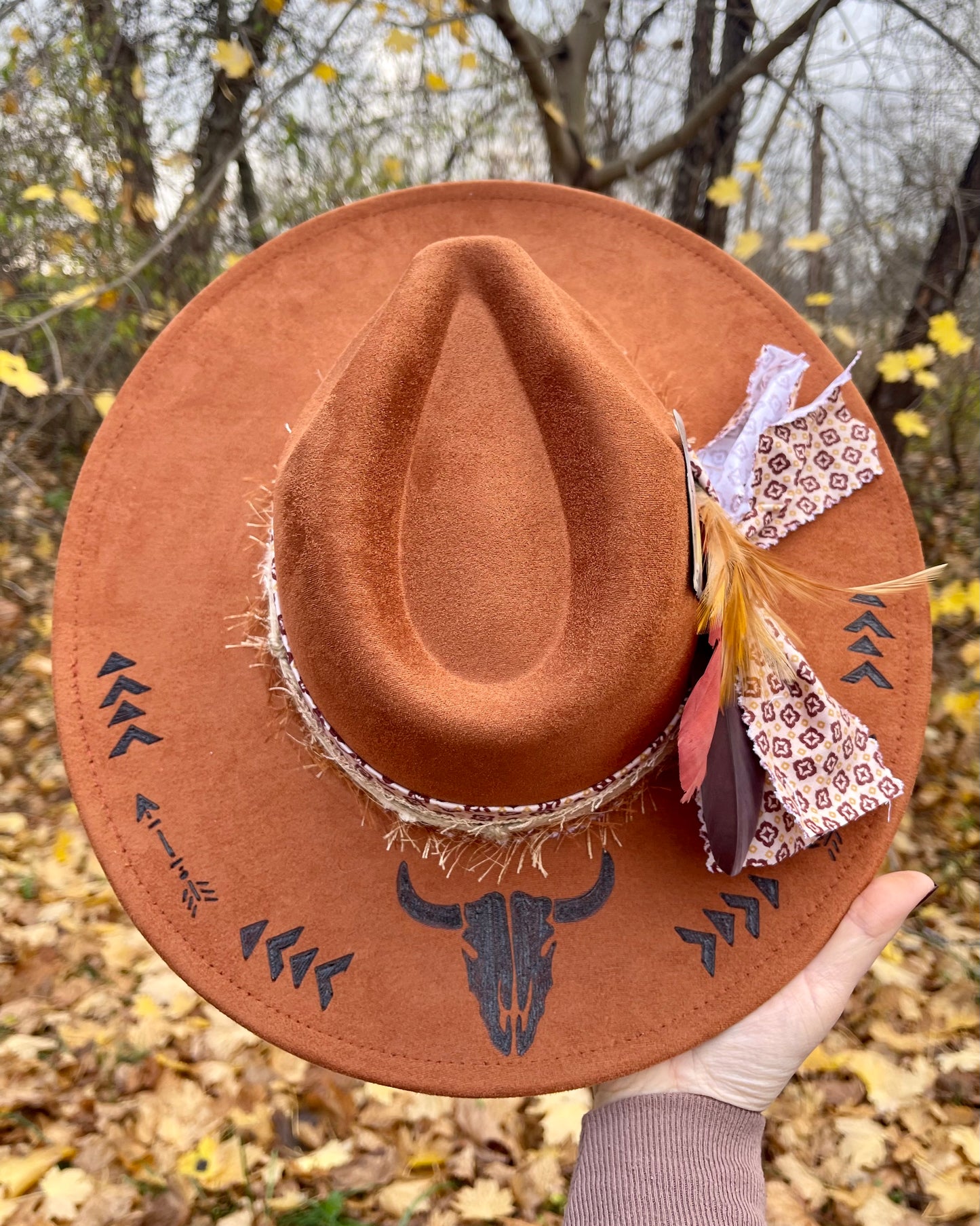 Canyon Drifter Hand Burned Hat