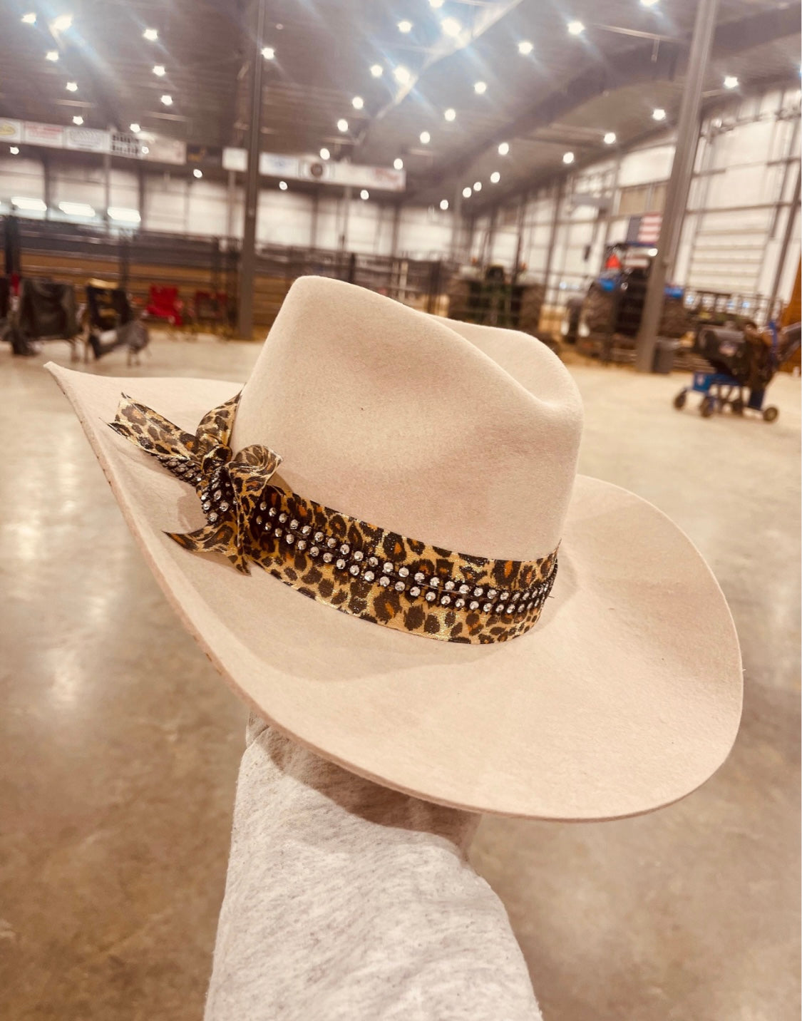 Western Wildflower Hand Burned Hat