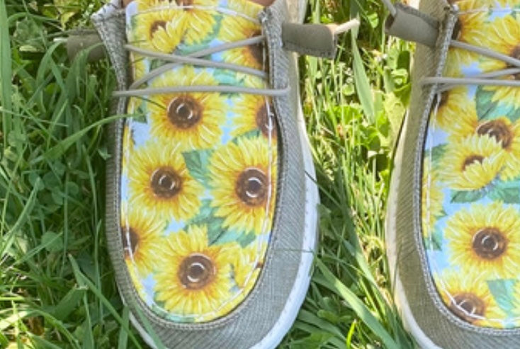 Sage and Sunflower Shoes