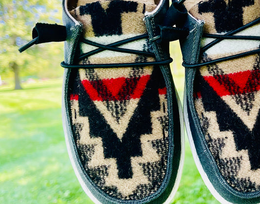 Pendleton® Wool Hand Embellished Shoes