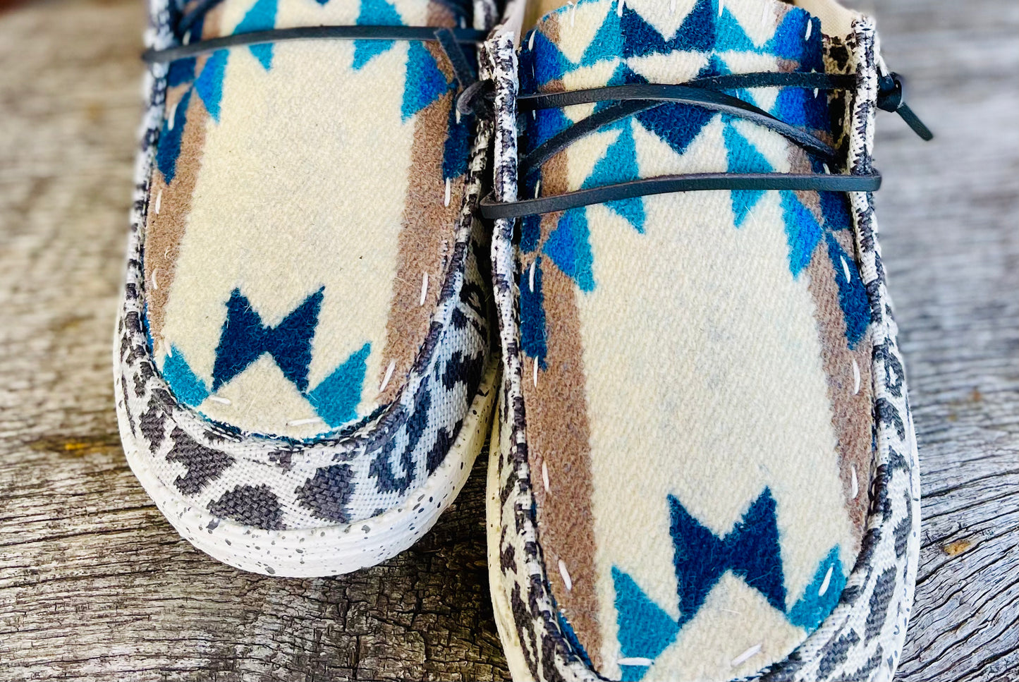 Pendleton® Wool Hand Embellished Shoes