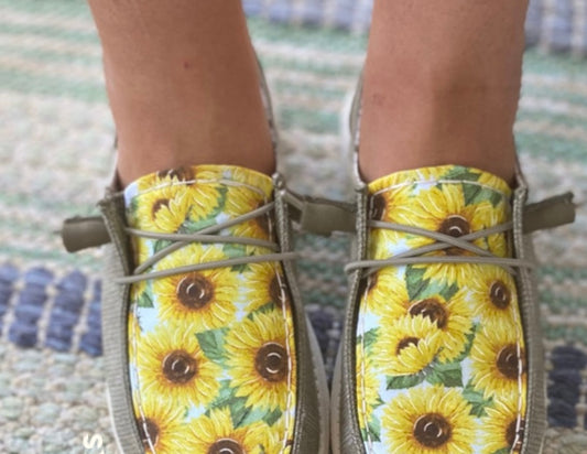 Sage and Sunflower Shoes