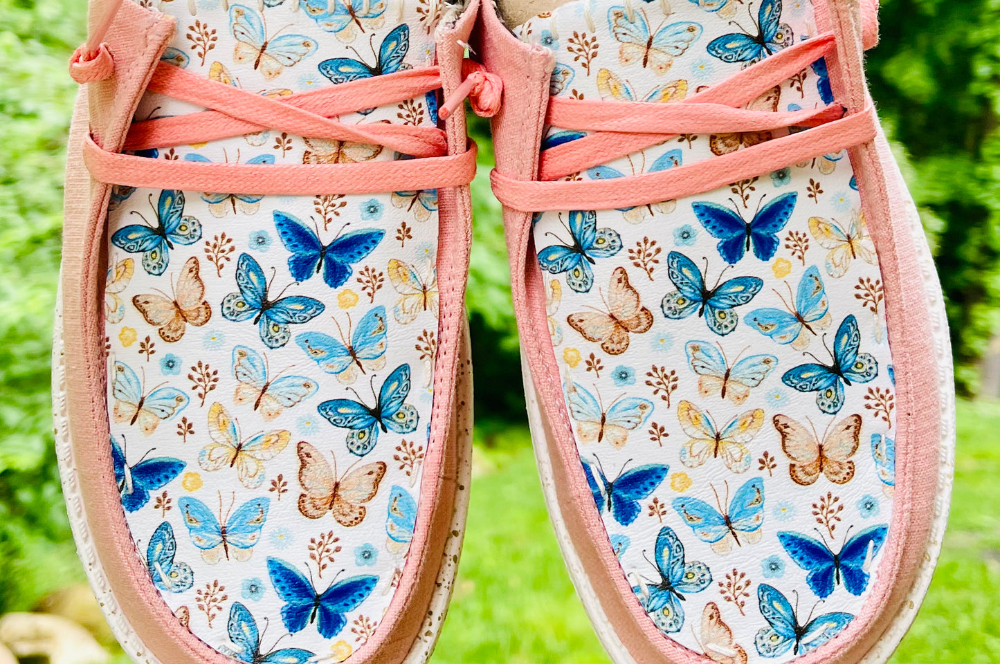 Butterfly Hand Embellished Shoes